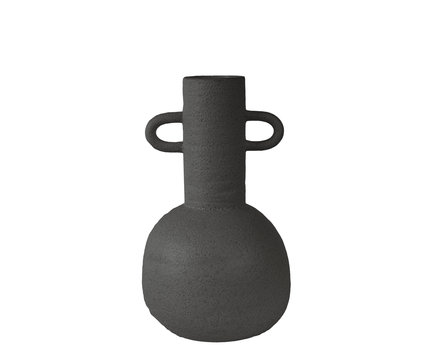 DBKD Long Vase Schwarz Medium