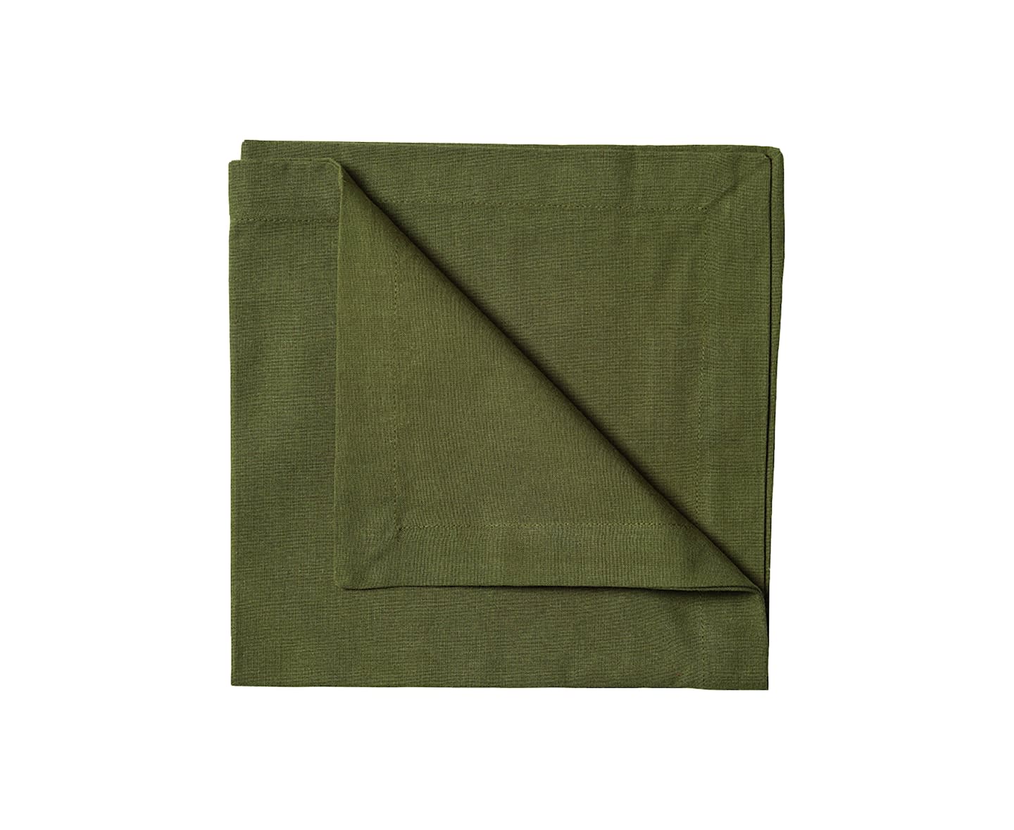 Linum Robert Servett Dark Olive Green 45x45 4-pack