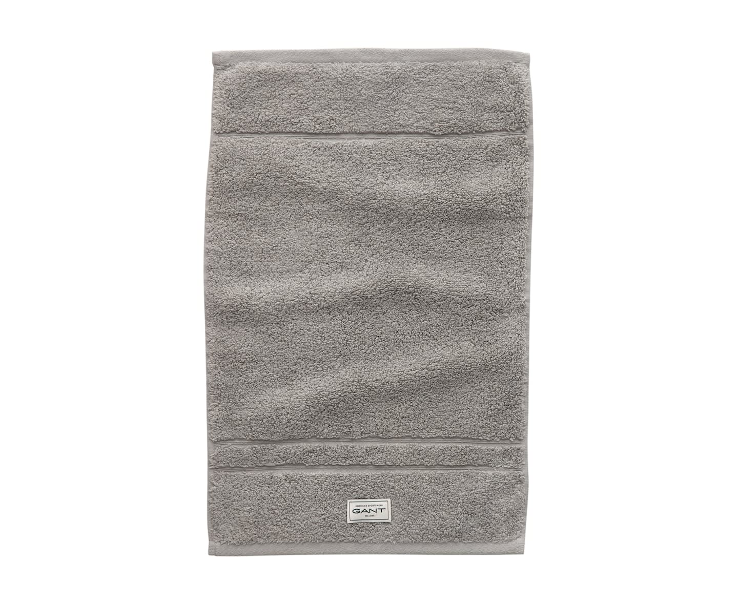 GANT Home Organic Premium Terry Handduk Concrete Grey 30x50