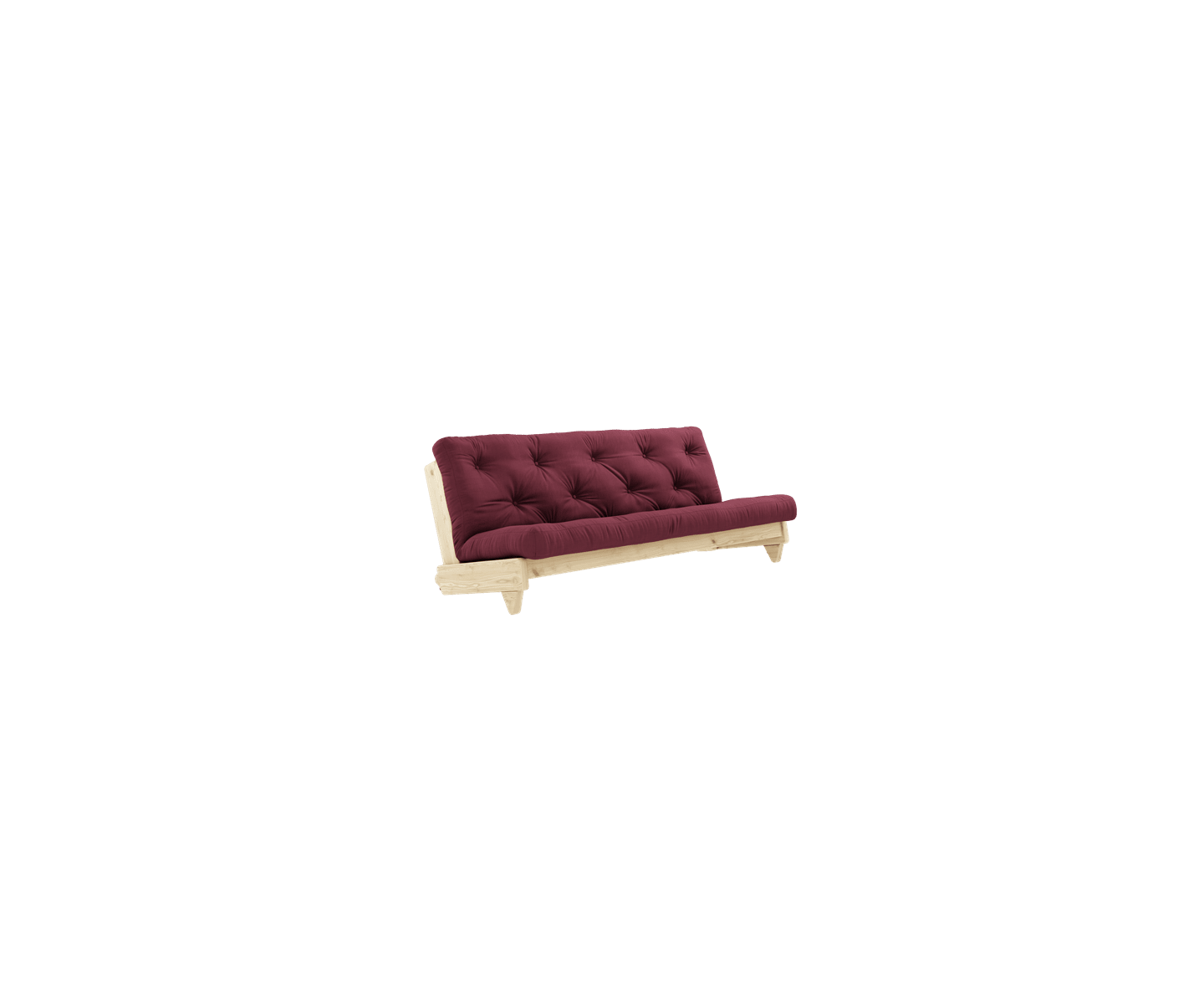 Karup Design Fresh Bäddsoffa Natur/Bordeaux 200cm