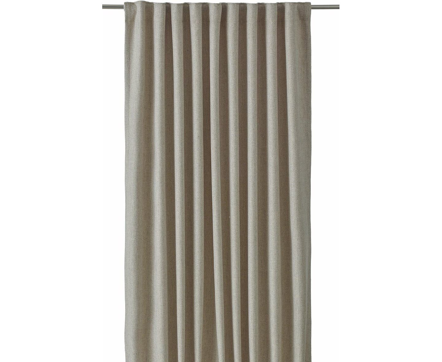 Svanefors Greenwich Gardinlängd Beige 140x280 2-pack