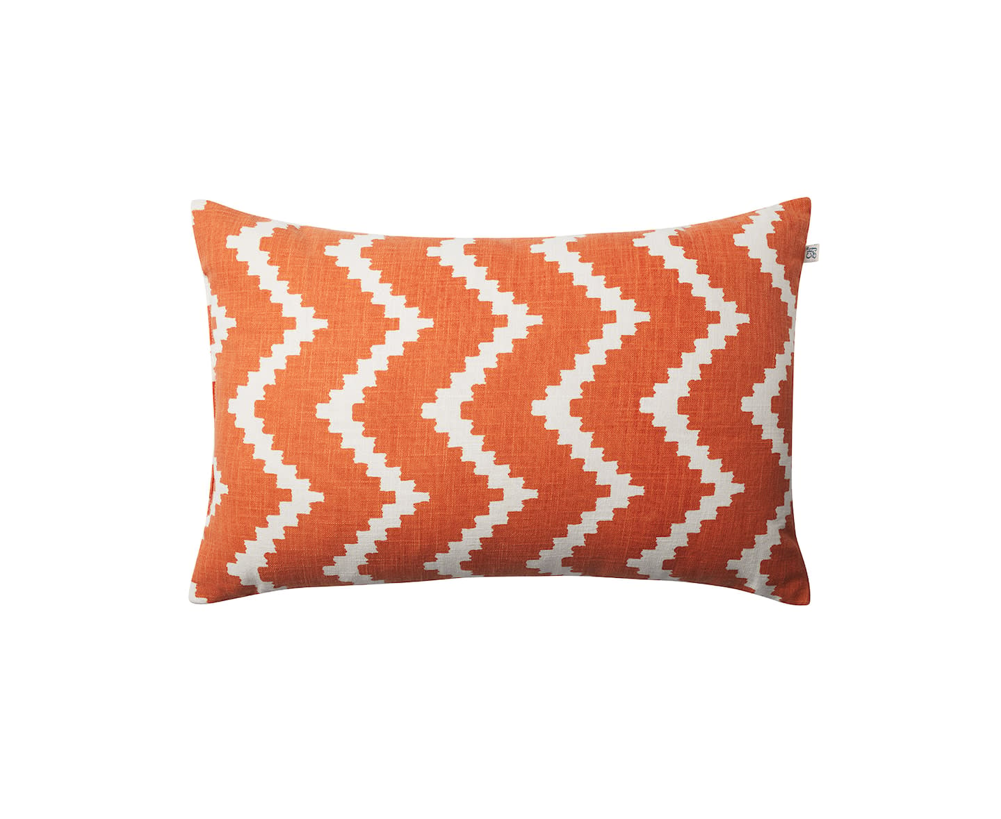 Chhatwal &amp; Jonsson Ikat Sema Outdoor Prydnadskudde Apricot Orange/Off White 40x60