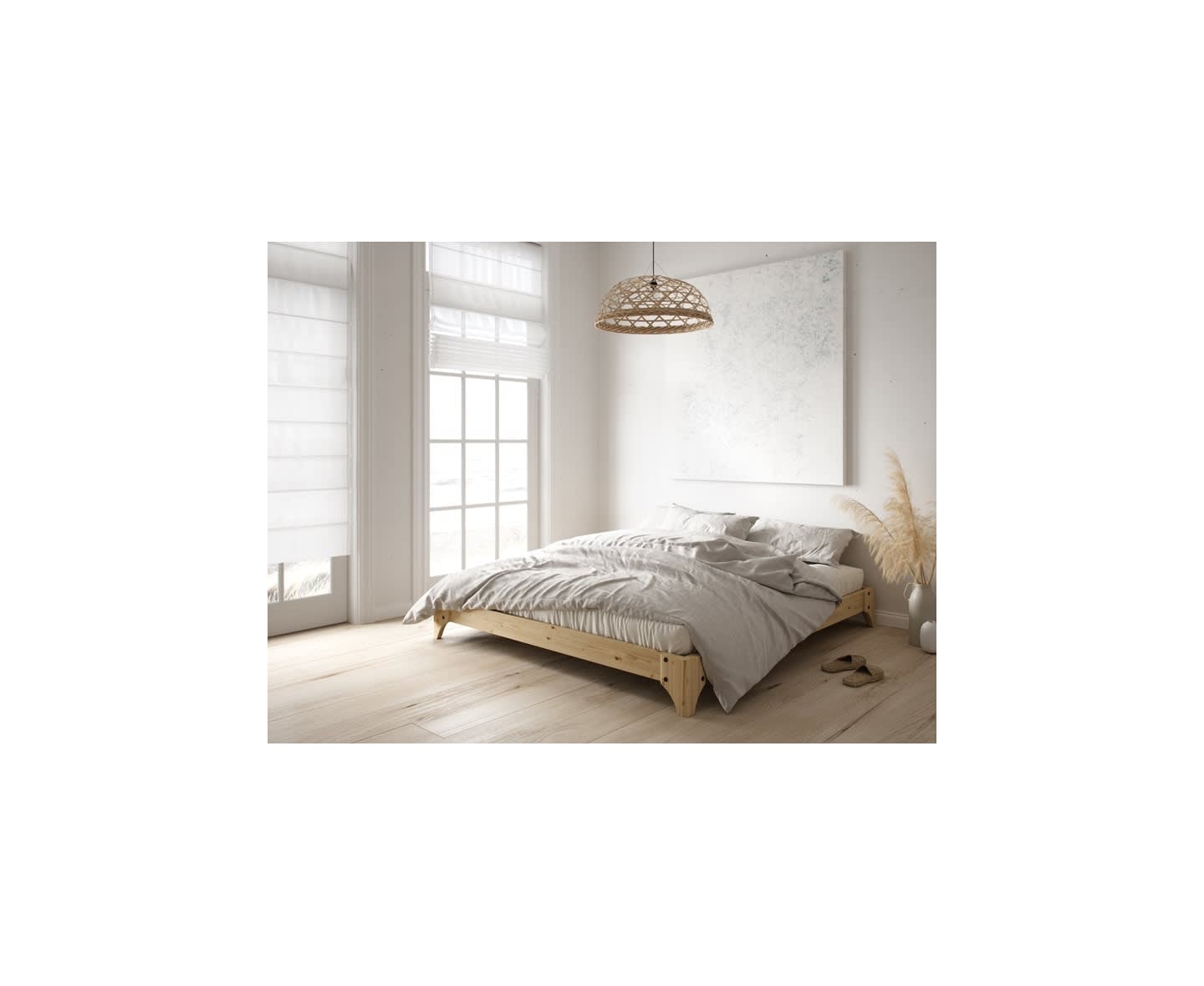 Karup Design Elan Bettgestell Natur 140cm