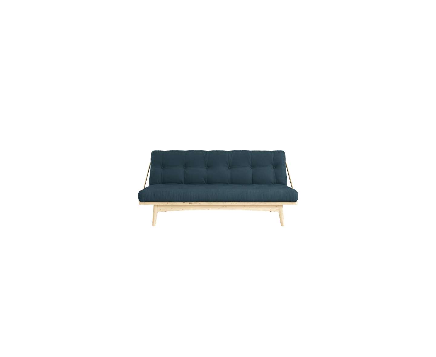 Karup Design Folk Sovesofa Natur/Petrol Blue 190cm