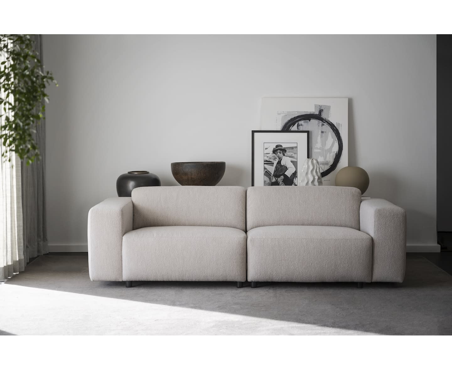 Rowico Home Willard 3-Sitzer Sofa, Hellbeige