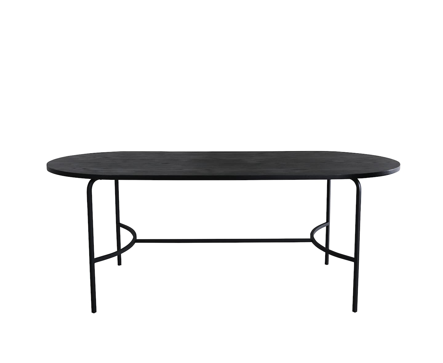 Nordic Home Juliette Matbord Oval Svart 200cm