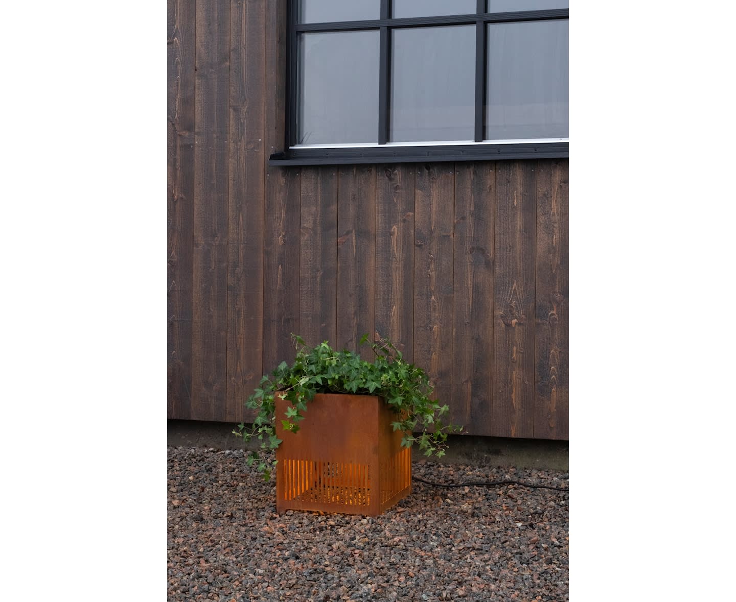 Globen Lighting Falsterbo Outdoor Kruka/Golvlampa Corten/Rost 40