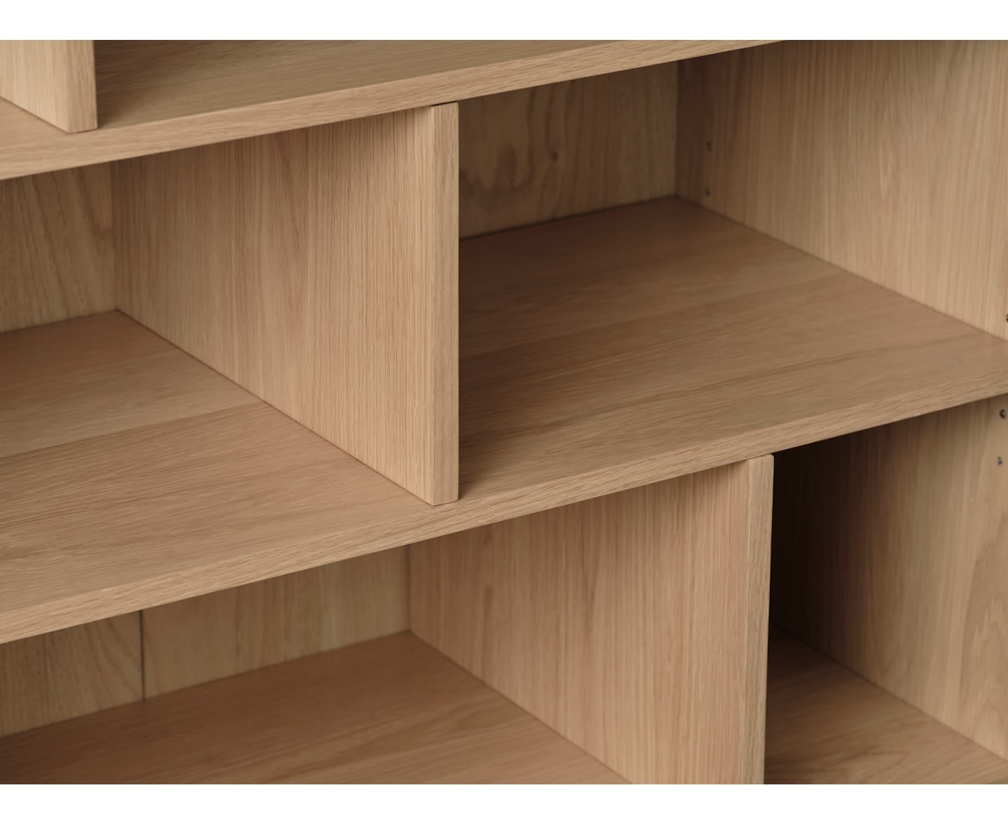 Sleepo Andrea Bücherregal Natural Oak 140cm