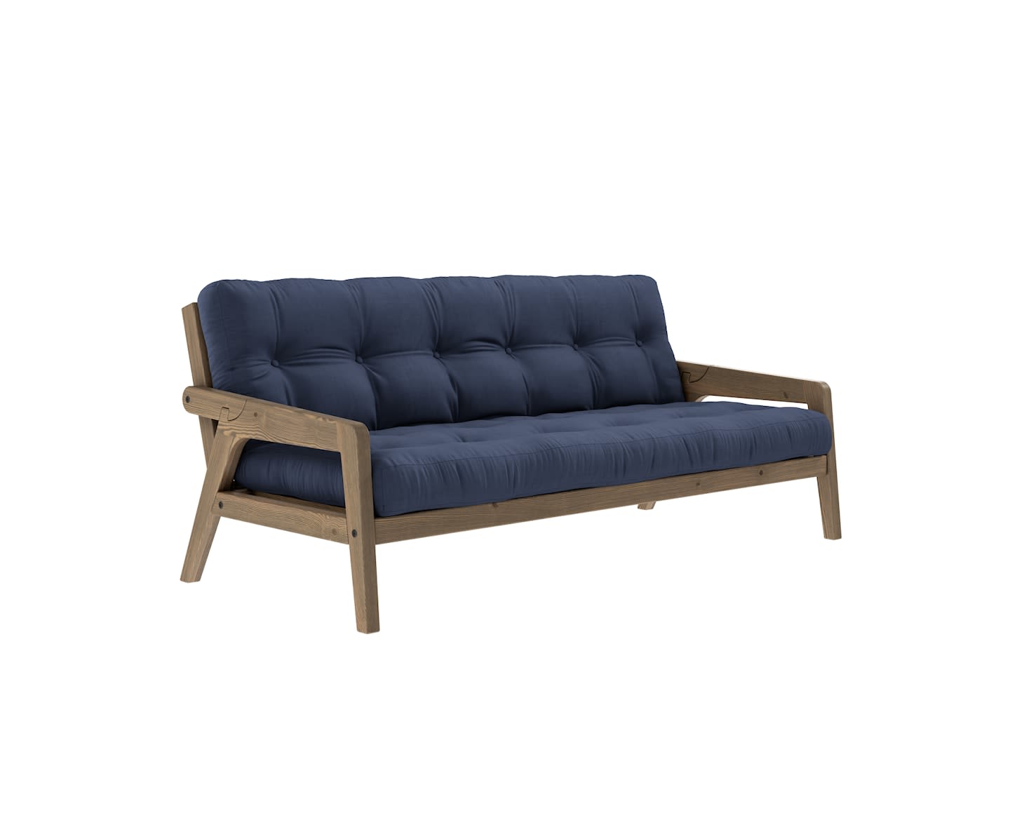 Karup Design Grab Bäddsoffa Brun/Navy 204cm