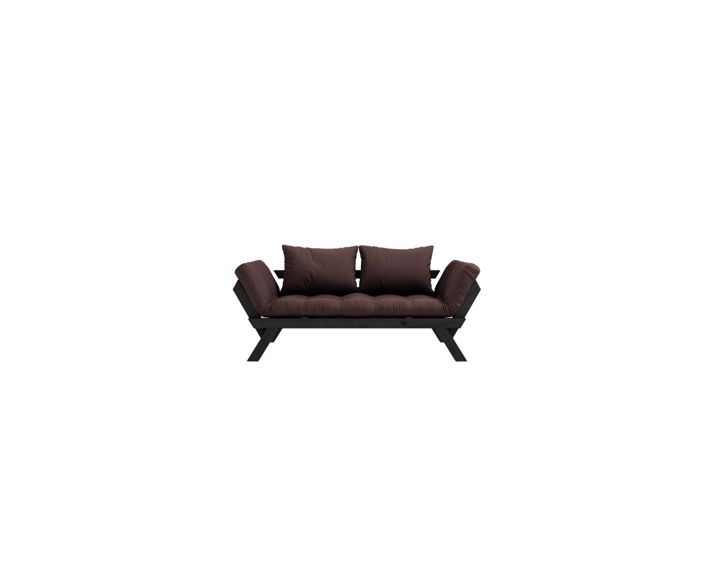 Karup Design Bebop Dagbädd Svart/Brown 174cm