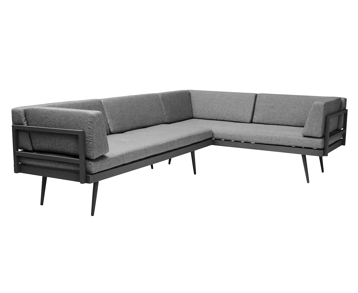 Cinas Rio Loungesoffa Anthracite/Grey