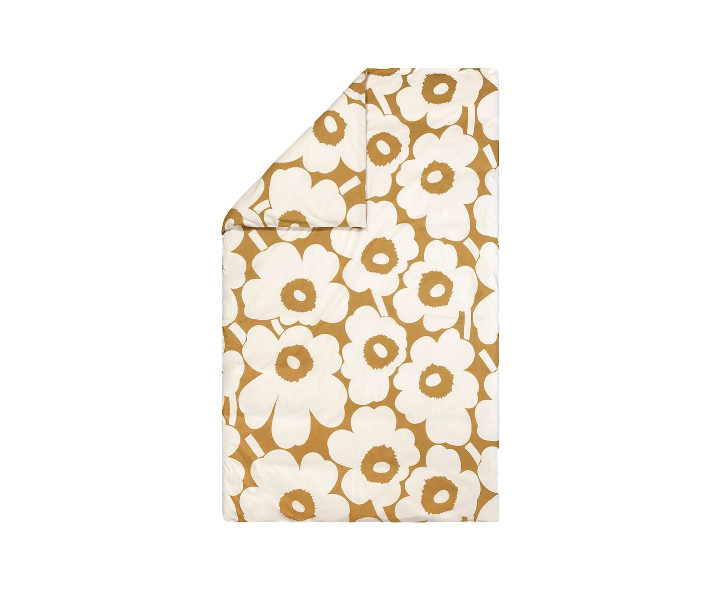 Marimekko Unikko Påslakan Sand/Offwhite Enkel