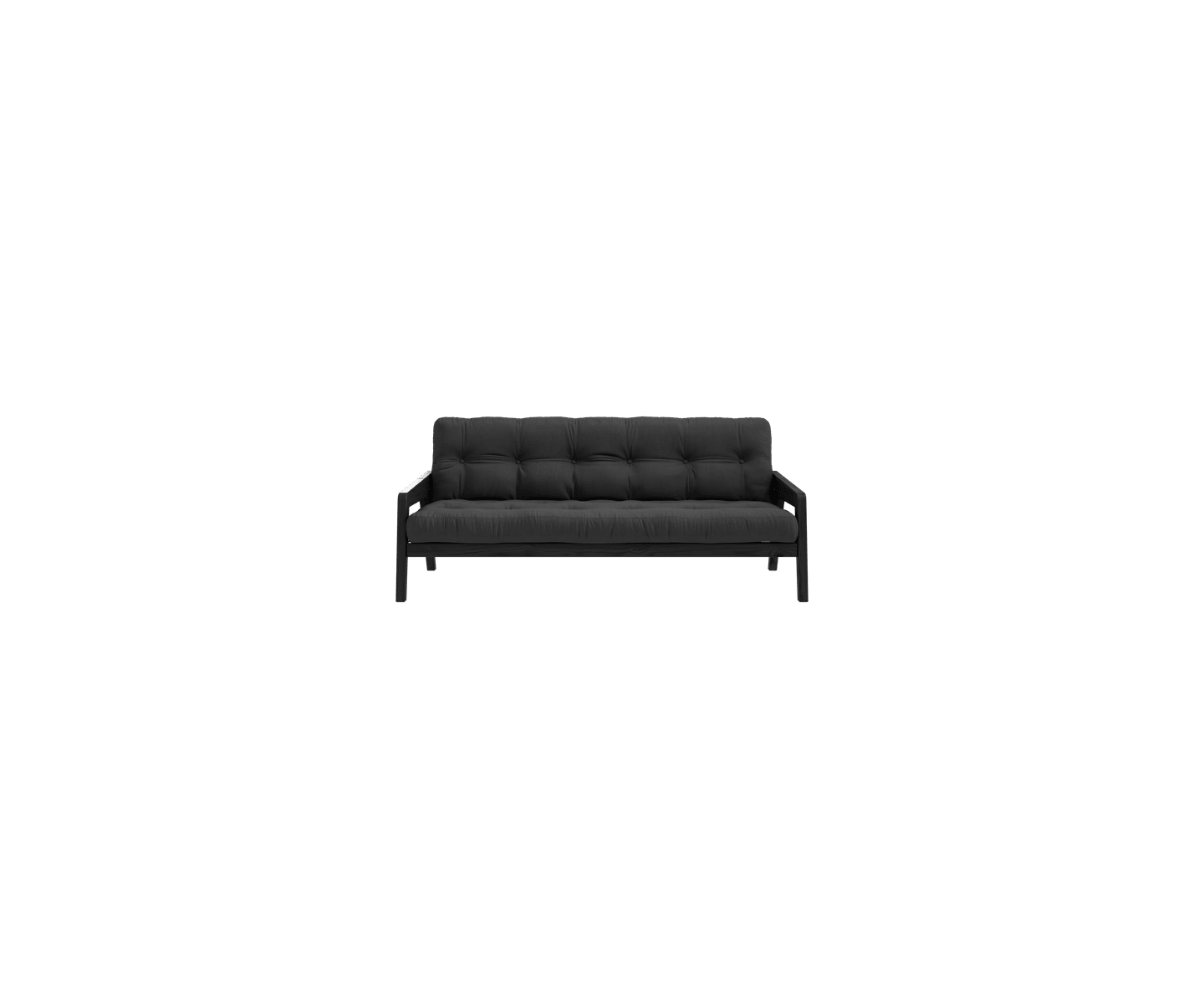 Karup Design Grab Sovesofa Svart/Dark Grey 204cm