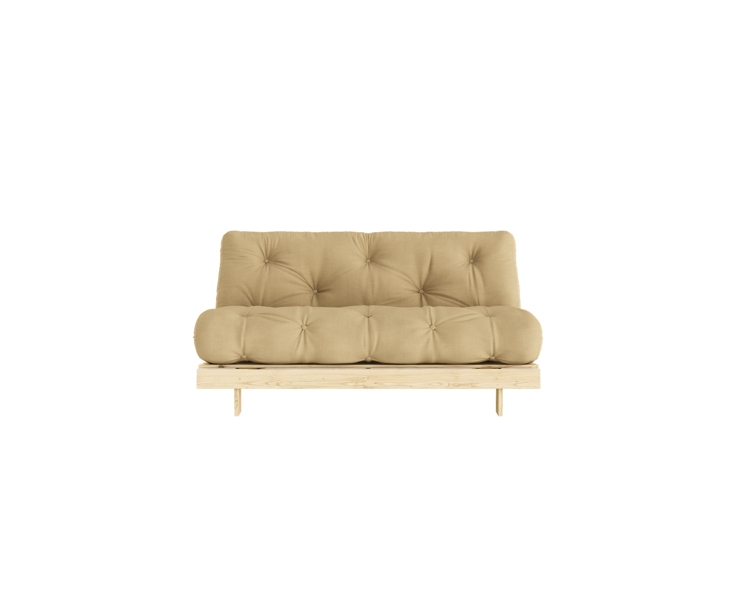 Karup Design Roots Schlafsofa Natur/Weizenbeige 160cm