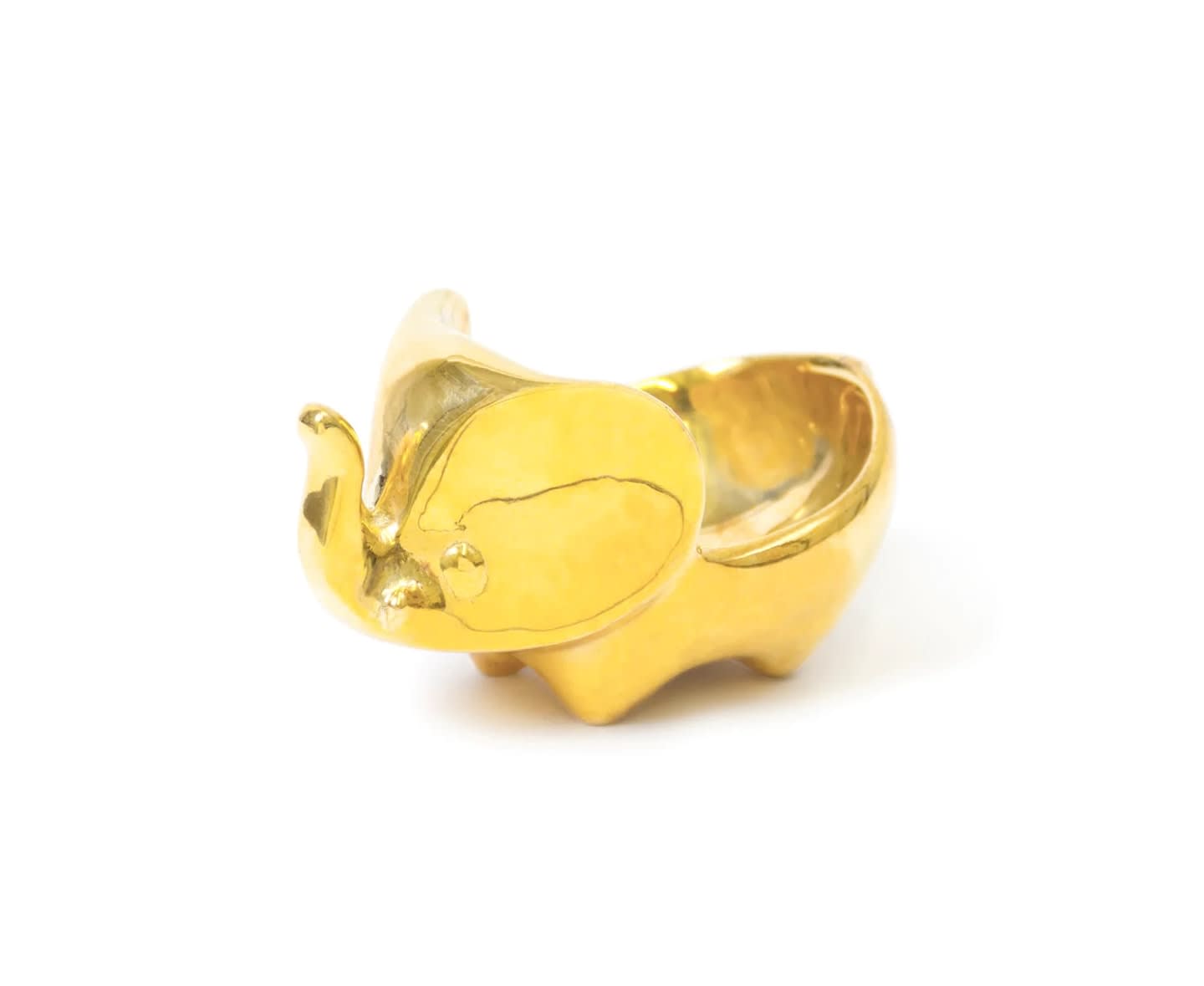 Jonathan Adler Brass Elephant Smyckesförvaring/Skål