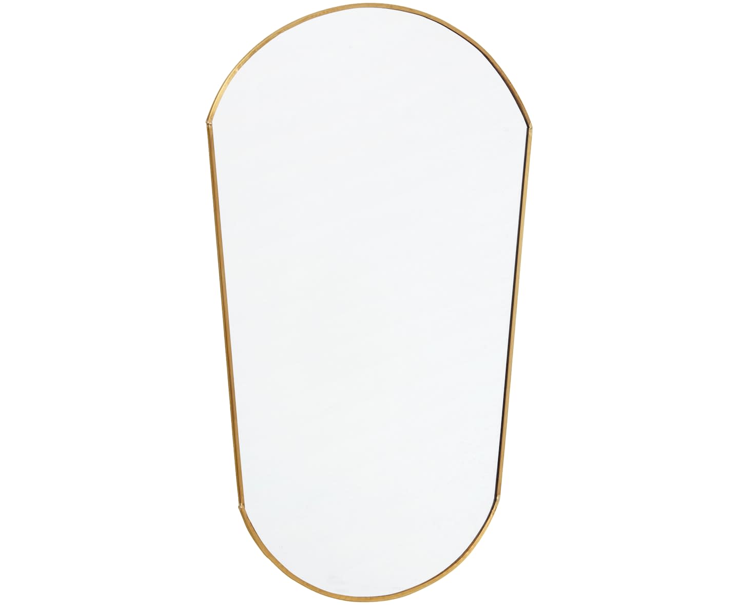 Nordal A/S Spegel Oval Golden Frame 51cm