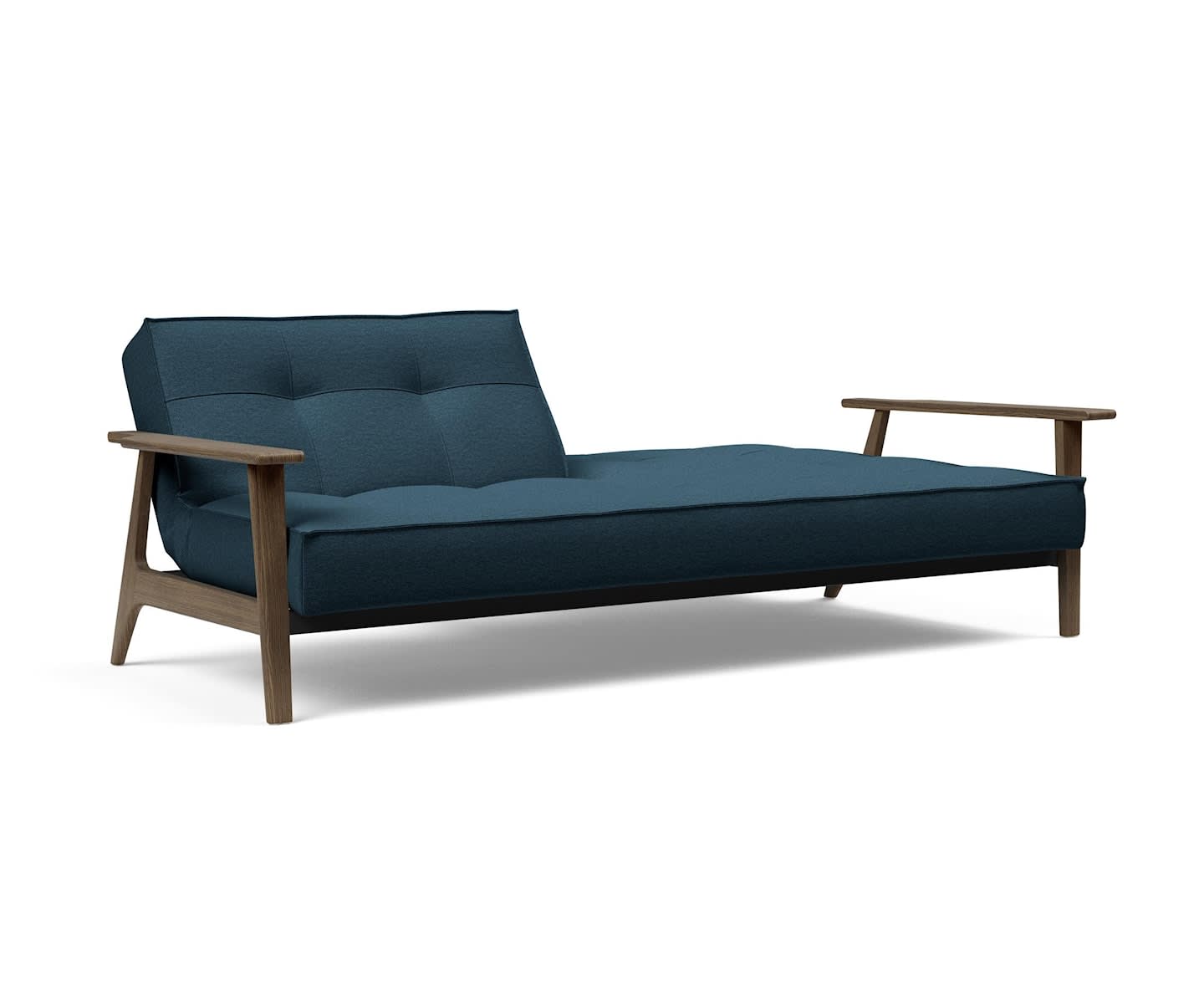 Innovation Living Splitback Frej Bäddsoffa Smoked Oak/Argus Navy Blue 115x200