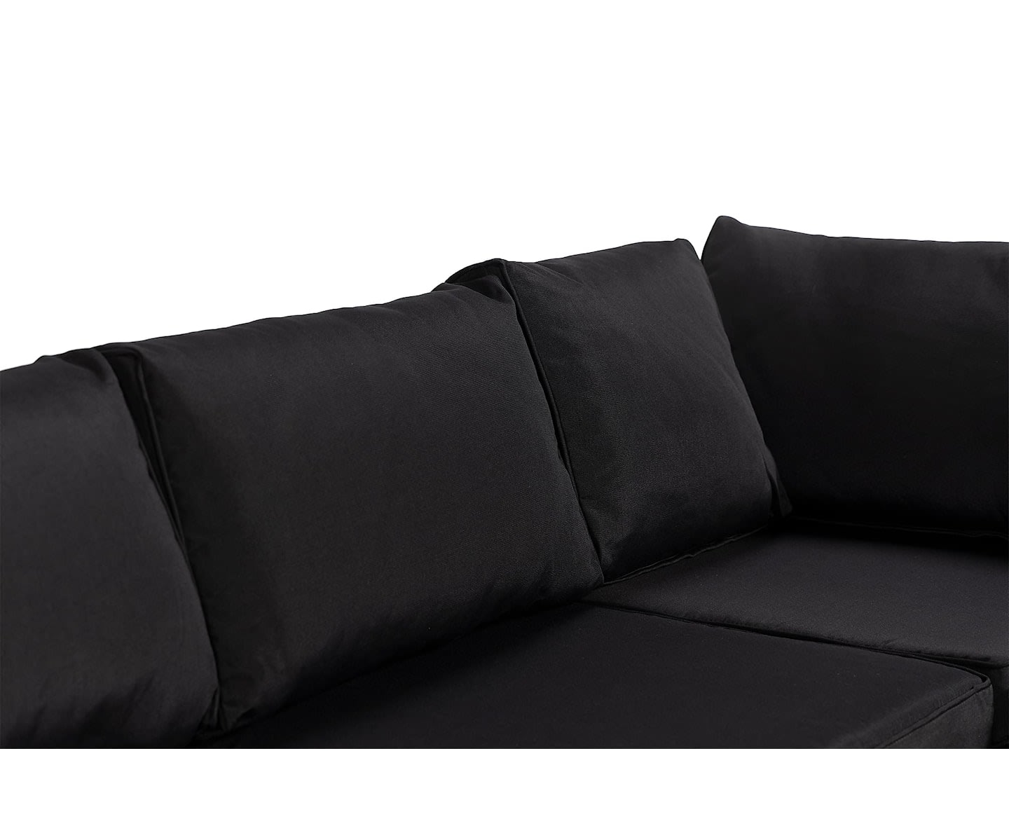 Nordic Outdoor Bora 7-seters lounge sofa inkl. bord med hylle Grå 75x75cm