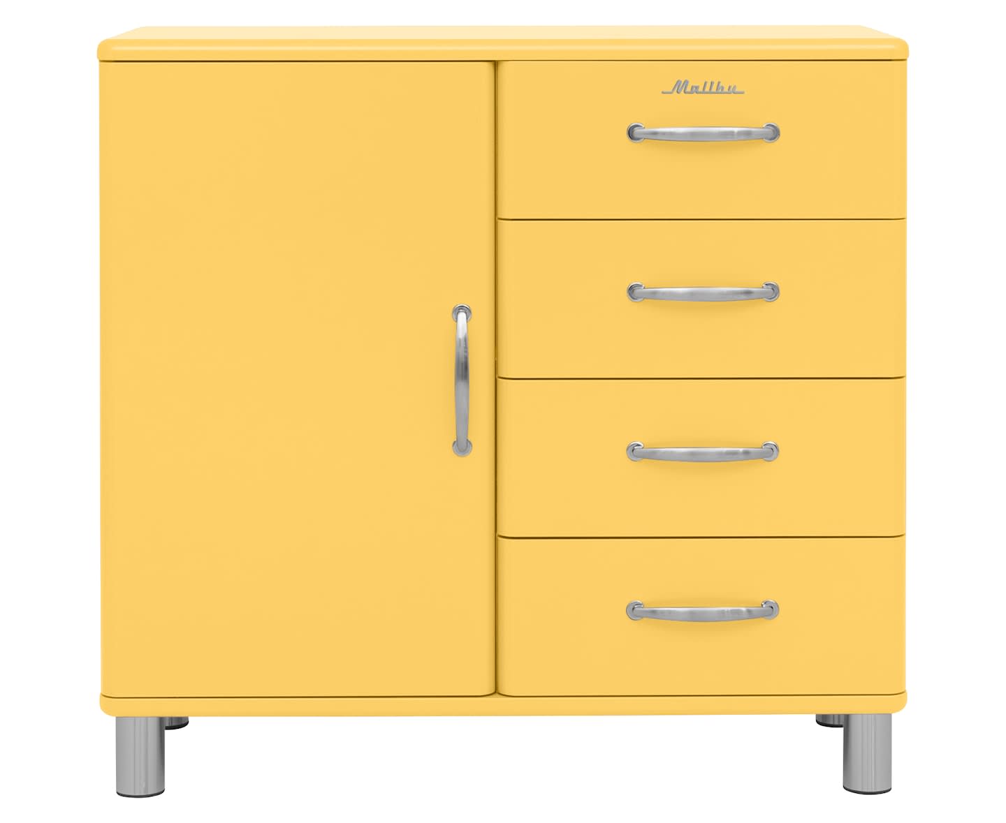 Tenzo Malibu Sideboard Sunny Yellow 98.5cm