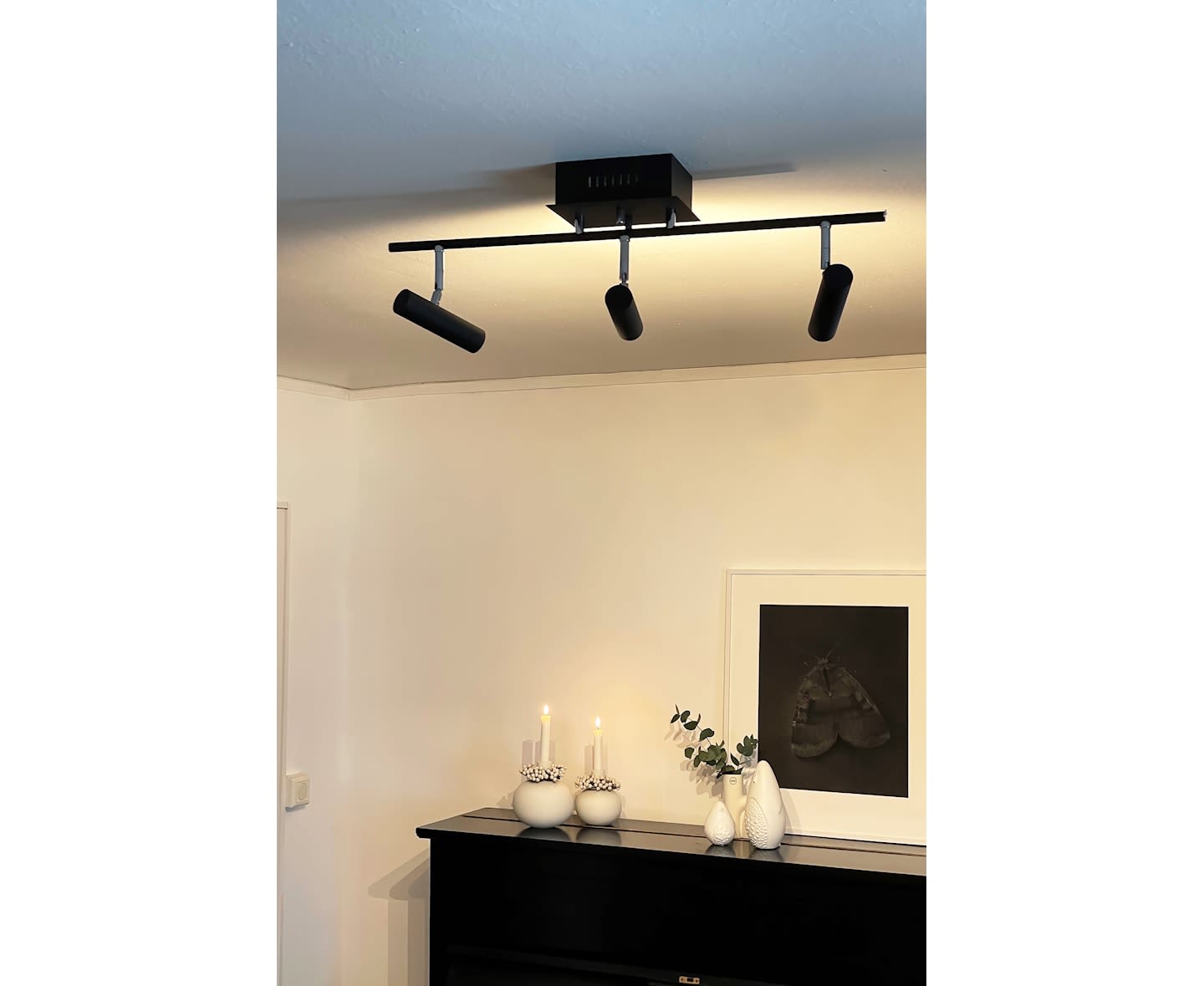 Aneta Lighting Donya Takspot 3 Svart