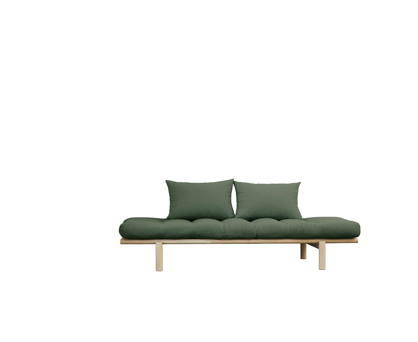 Karup Design Pace Dagbädd Natur/Olive Green 200cm