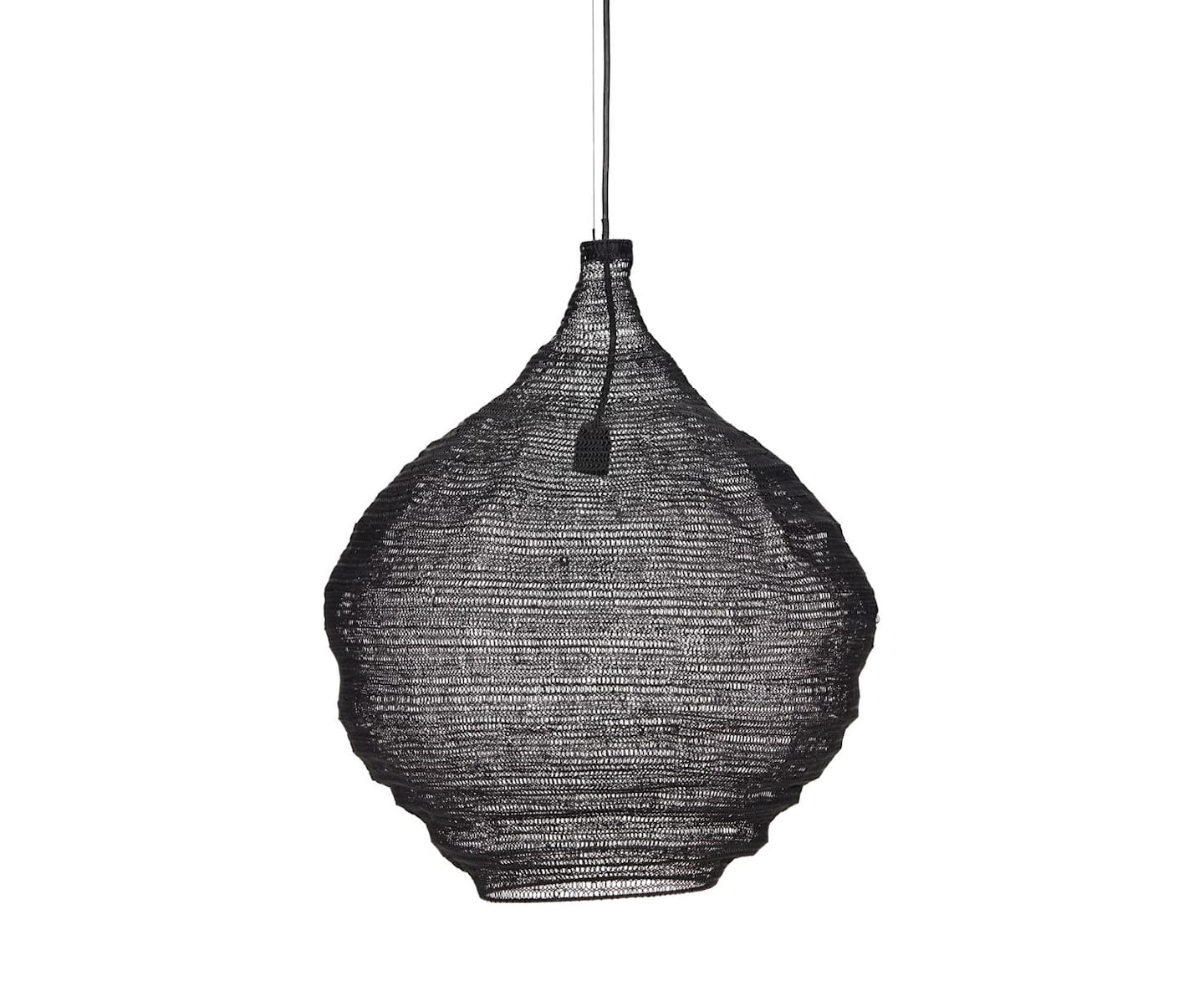 House Doctor Mesh Lampe Schwarz