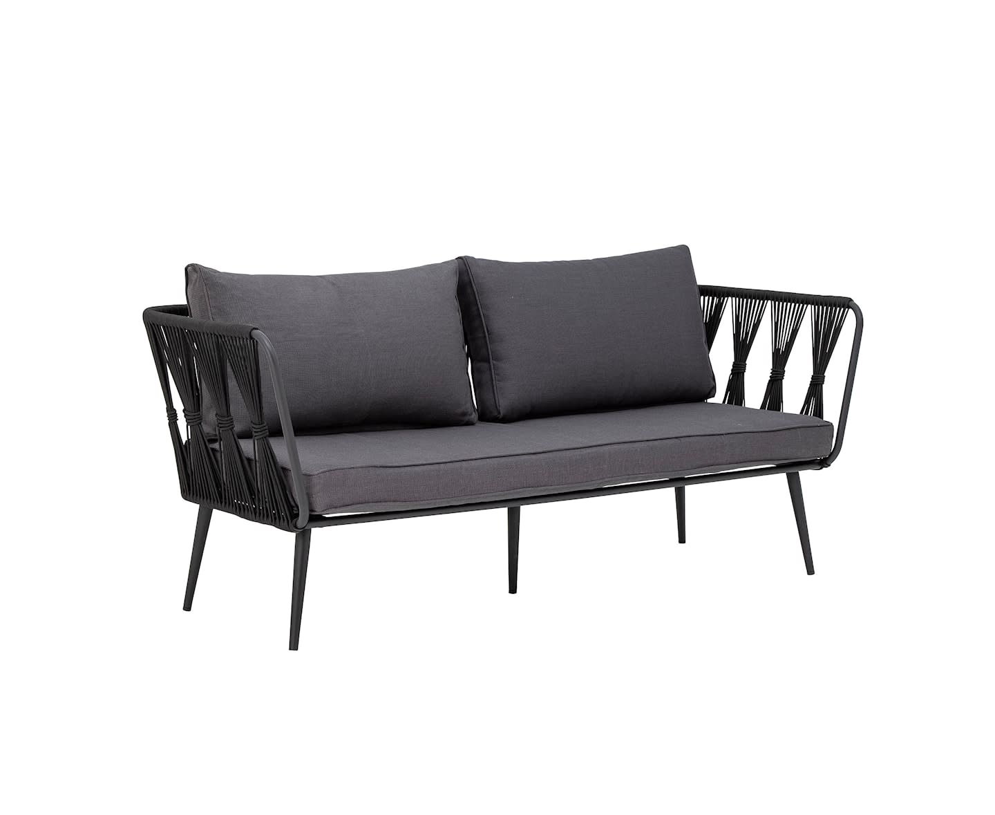 Bloomingville Pavone Loungesofa Svart 174cm