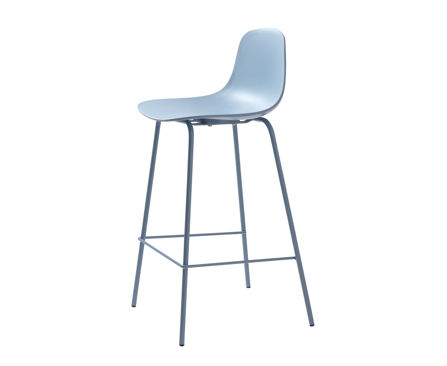 Nordic Home Eva Barstol Dusty Blue 67.5cm