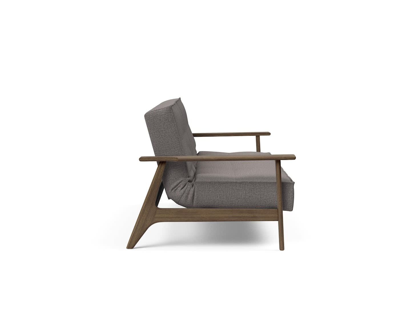 Innovation Living Splitback Frej Bäddsoffa Smoked Oak/Mixed Dance Grey 115x200