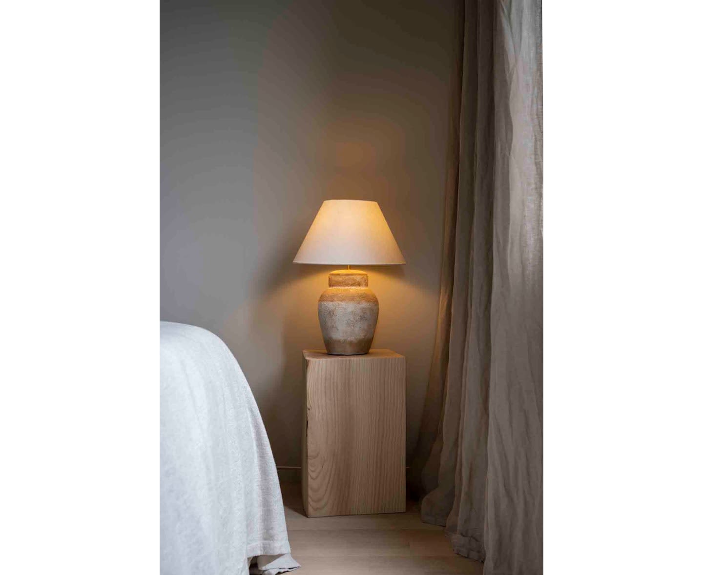 Watt &amp; Veke Basic Wide Lampskärm White Ø30