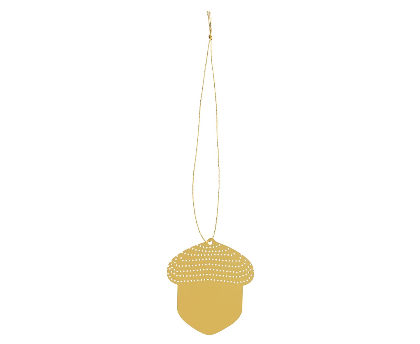 Cooee Design Christmas Deco Acorn Brass 4-pakning