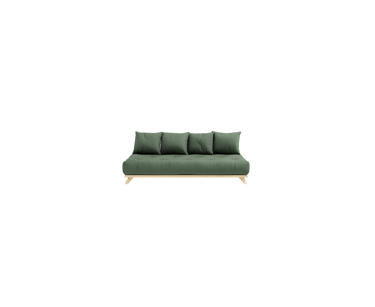 Karup Design Senza Sovesofa Natur/Olive Green 200cm