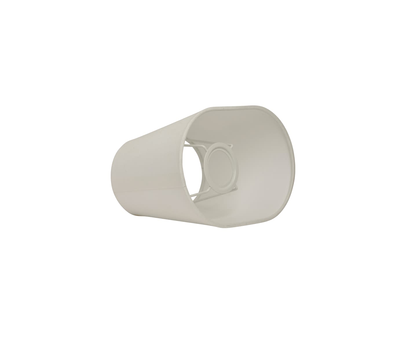 Watt &amp; Veke Basic Oval Lampeskjerm White 38cm