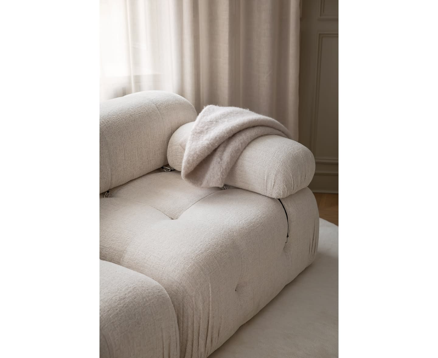 Sleepo Blanca 3-Seters Sofa Cream