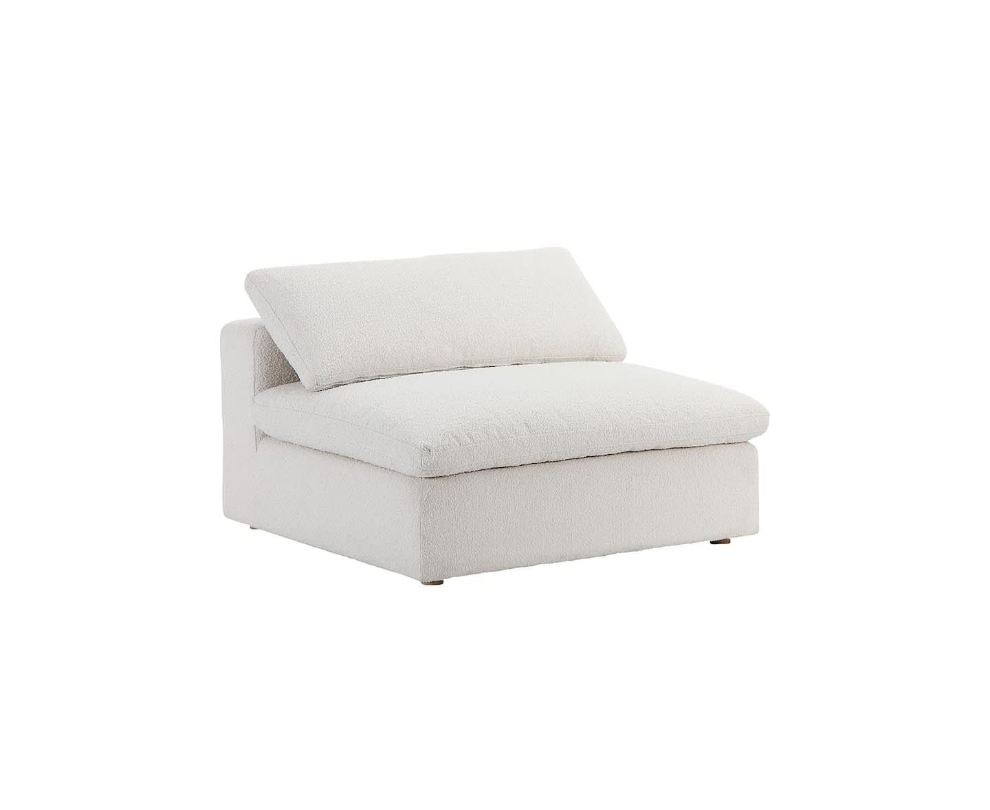 Sleepo Noel 1.5-sits Modul Vit Boucle