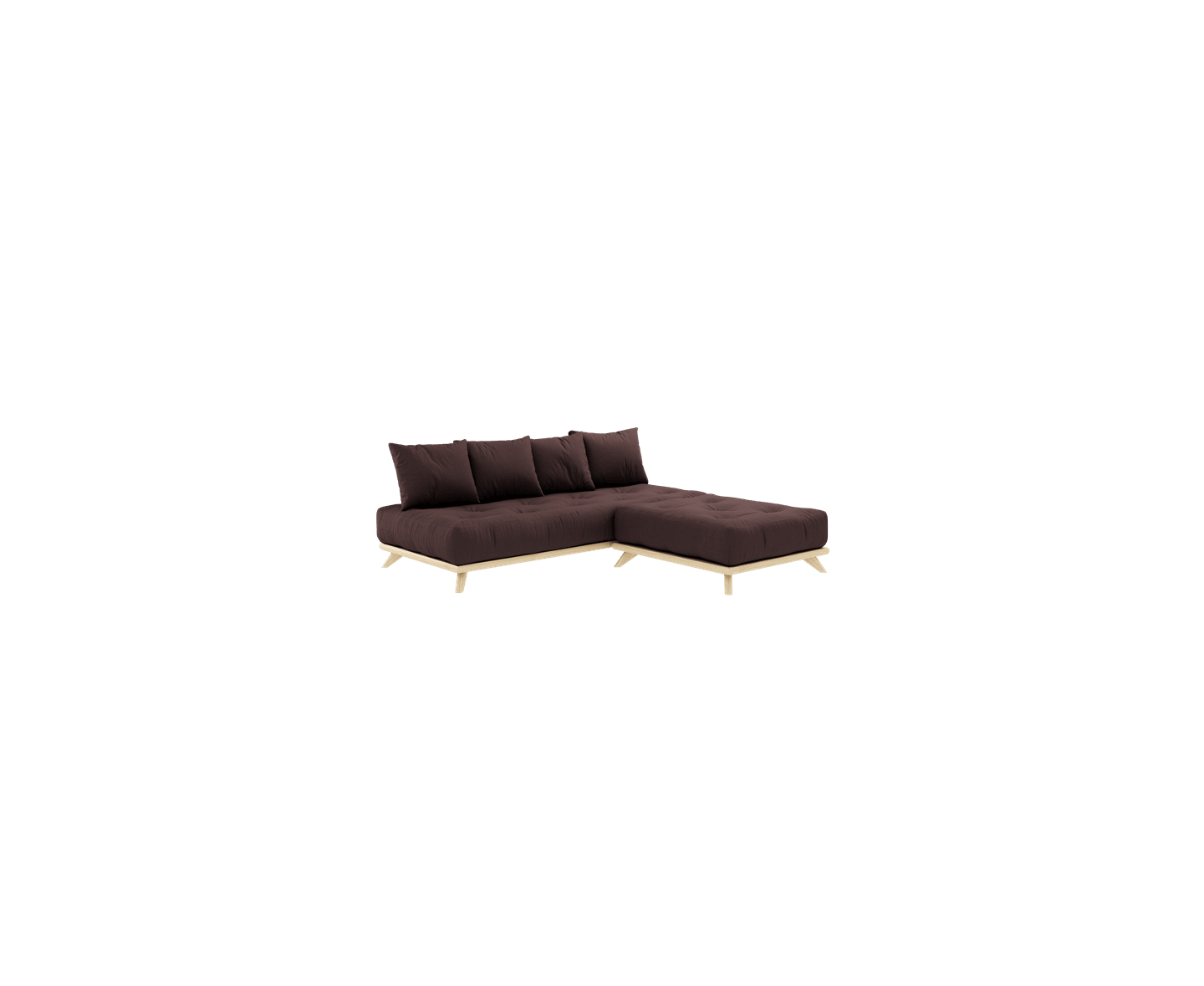 Karup Design Senza Bäddsoffa Natur/Brown 200cm