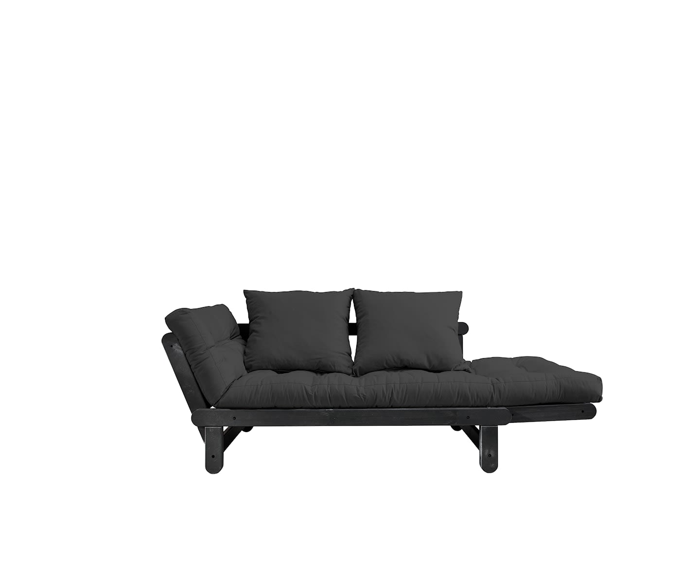 Karup Design Beat Bäddsoffa Svart/Dark Grey 200cm