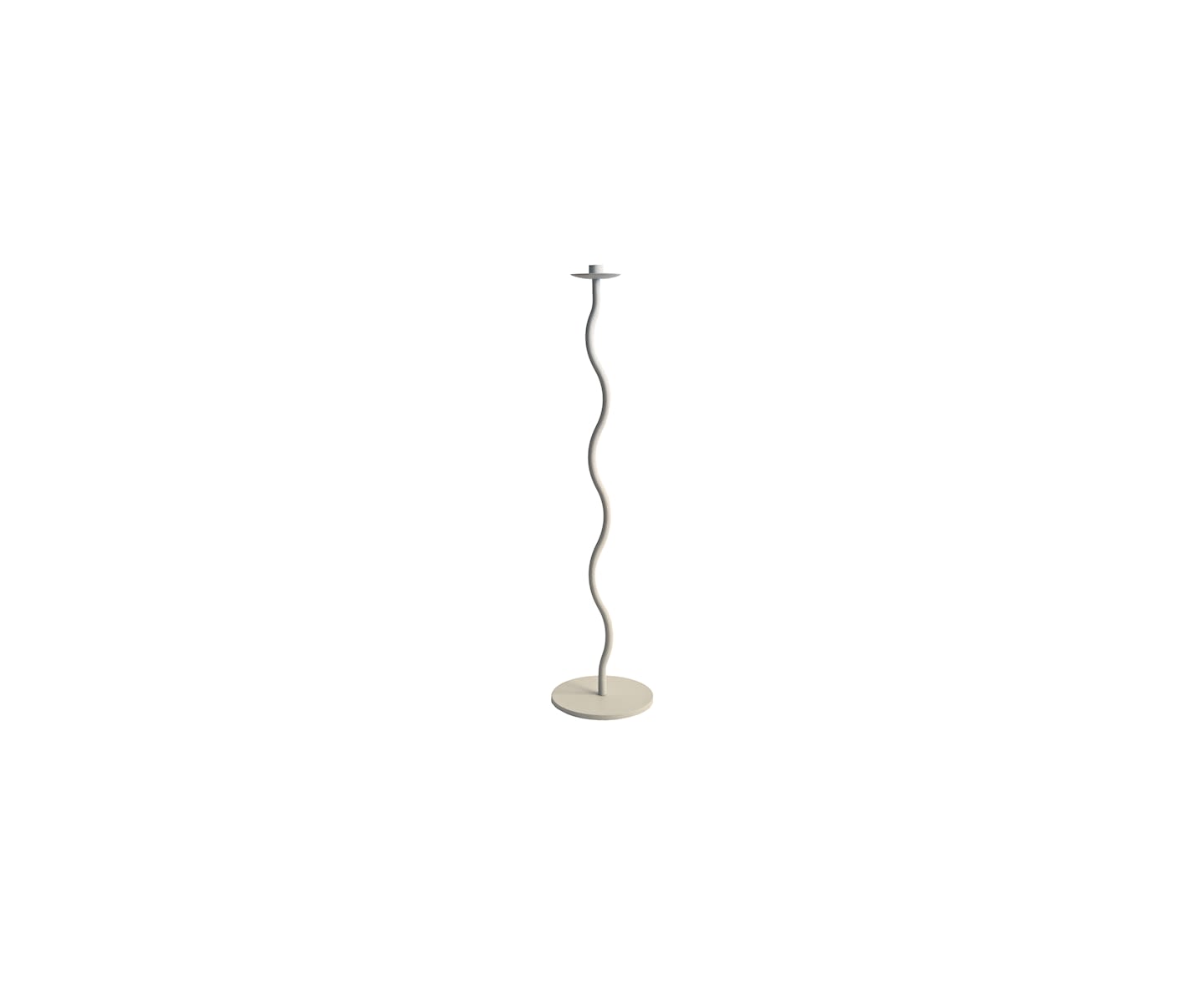 Cooee Design Curved Golv Ljusstake Sand 85cm