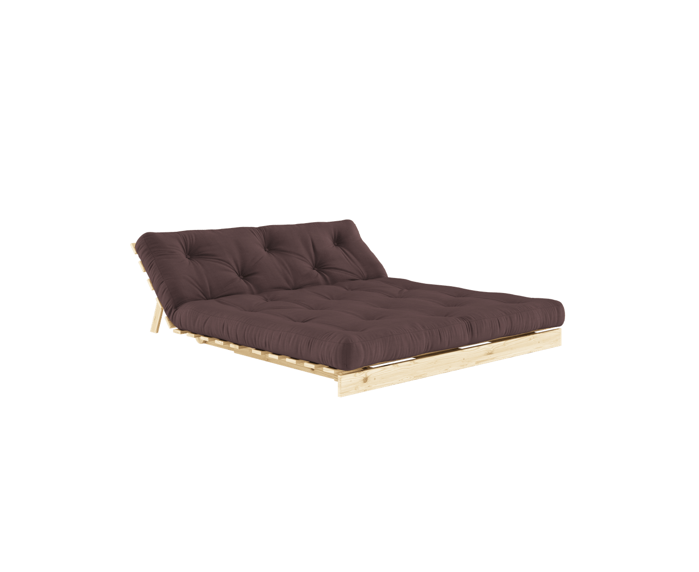 Karup Design Roots Bäddsoffa Natur/Brown 160cm