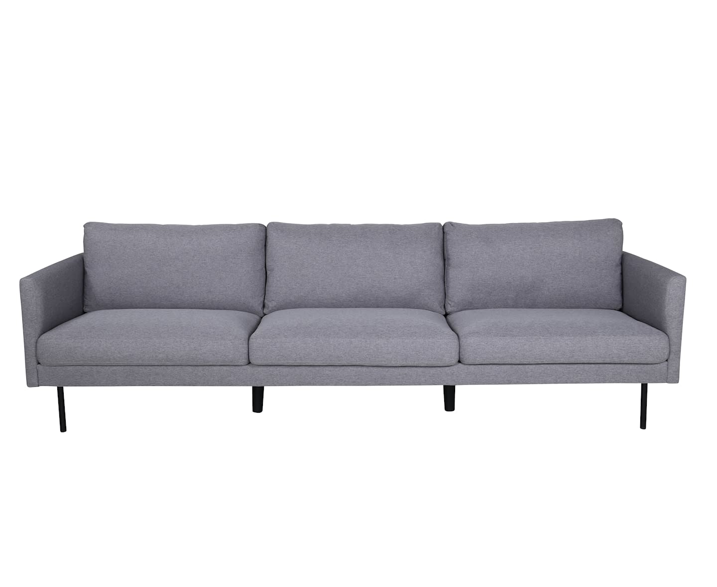 Nordic Home Monique 3-sits Soffa Grå 262cm