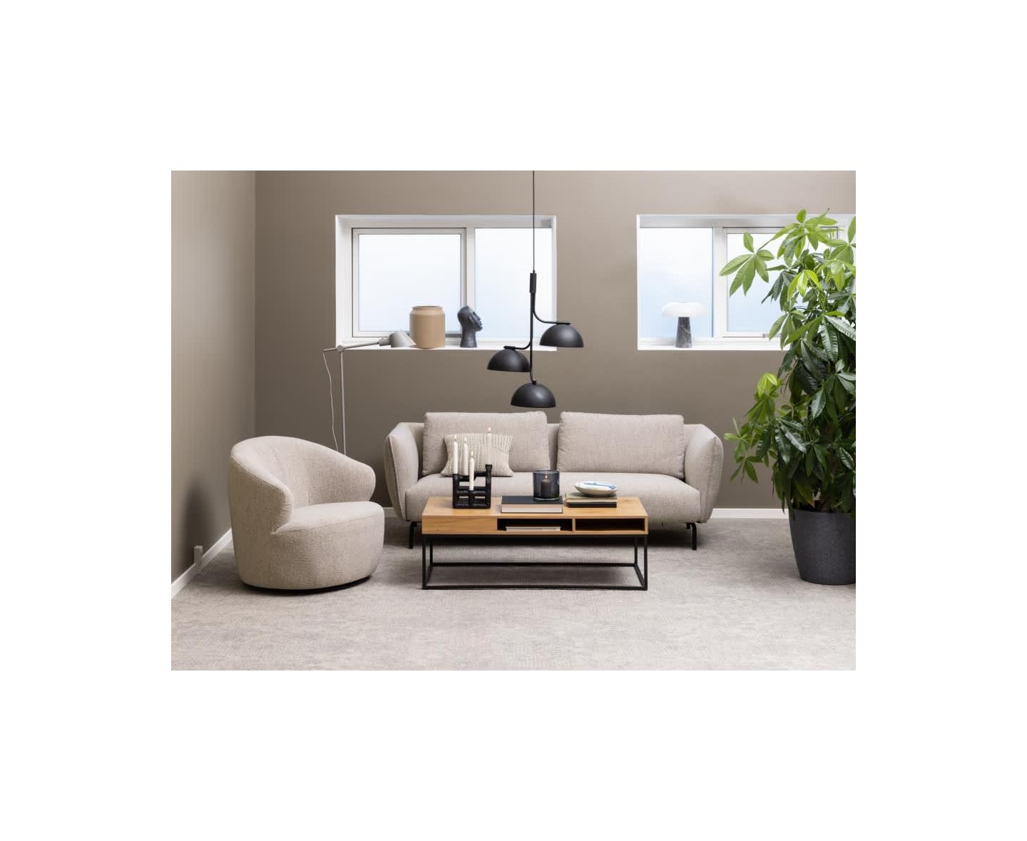 Sleepo Montia Loungestol Beige