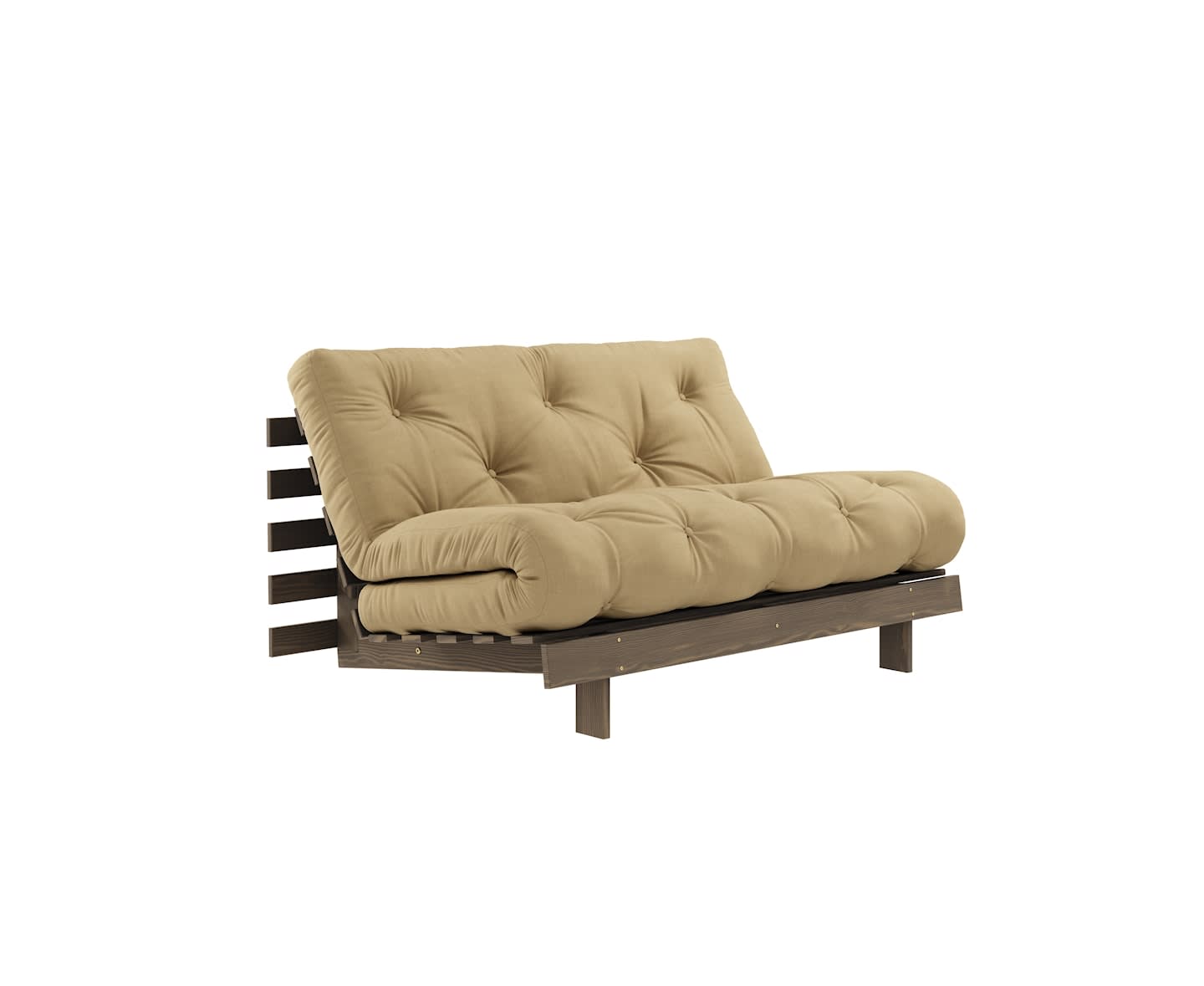 Karup Design Roots Bäddsoffa Brun/Wheat Beige 140cm