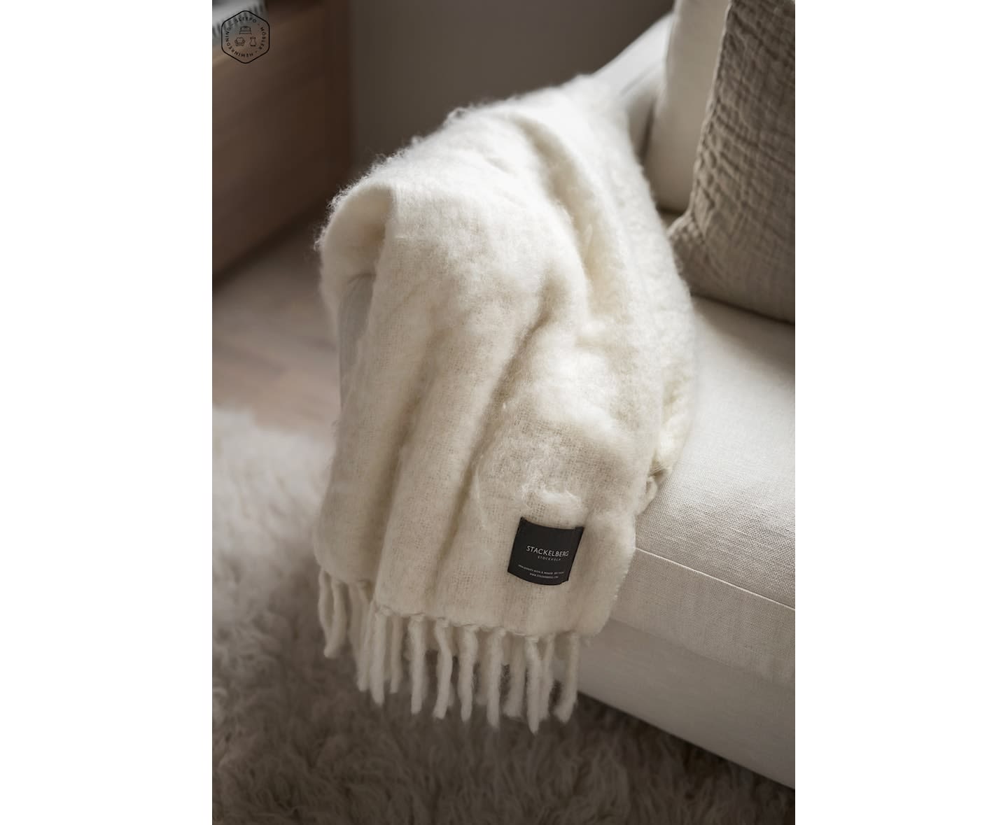 Stackelbergs Luxury Kid Mohair Huopa Pure White