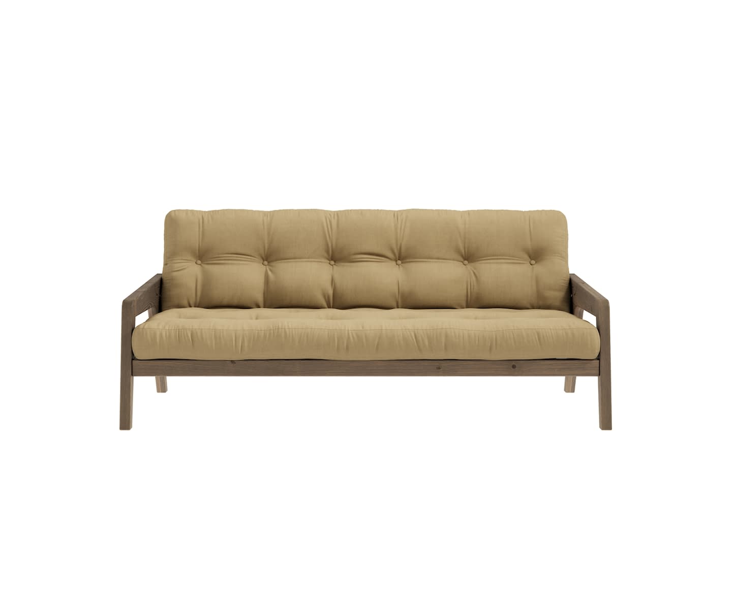 Karup Design Grab Bäddsoffa Brun/Wheat Beige 204cm