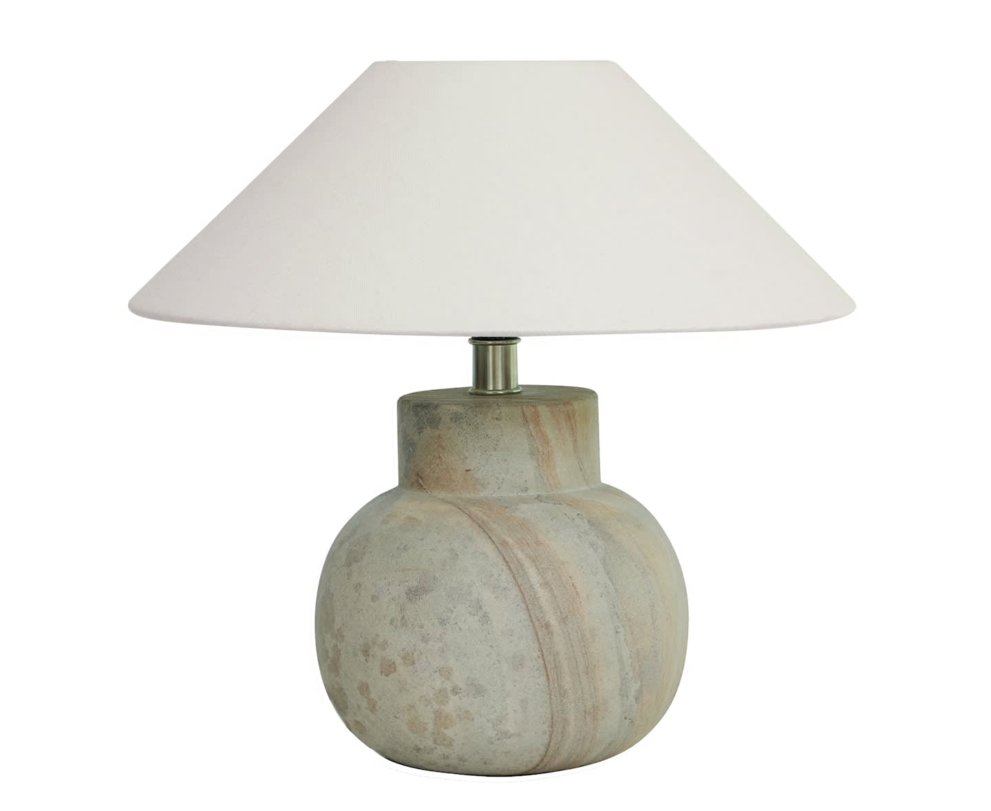 Watt &amp; Veke Pella Lampfot Sandstone 23cm