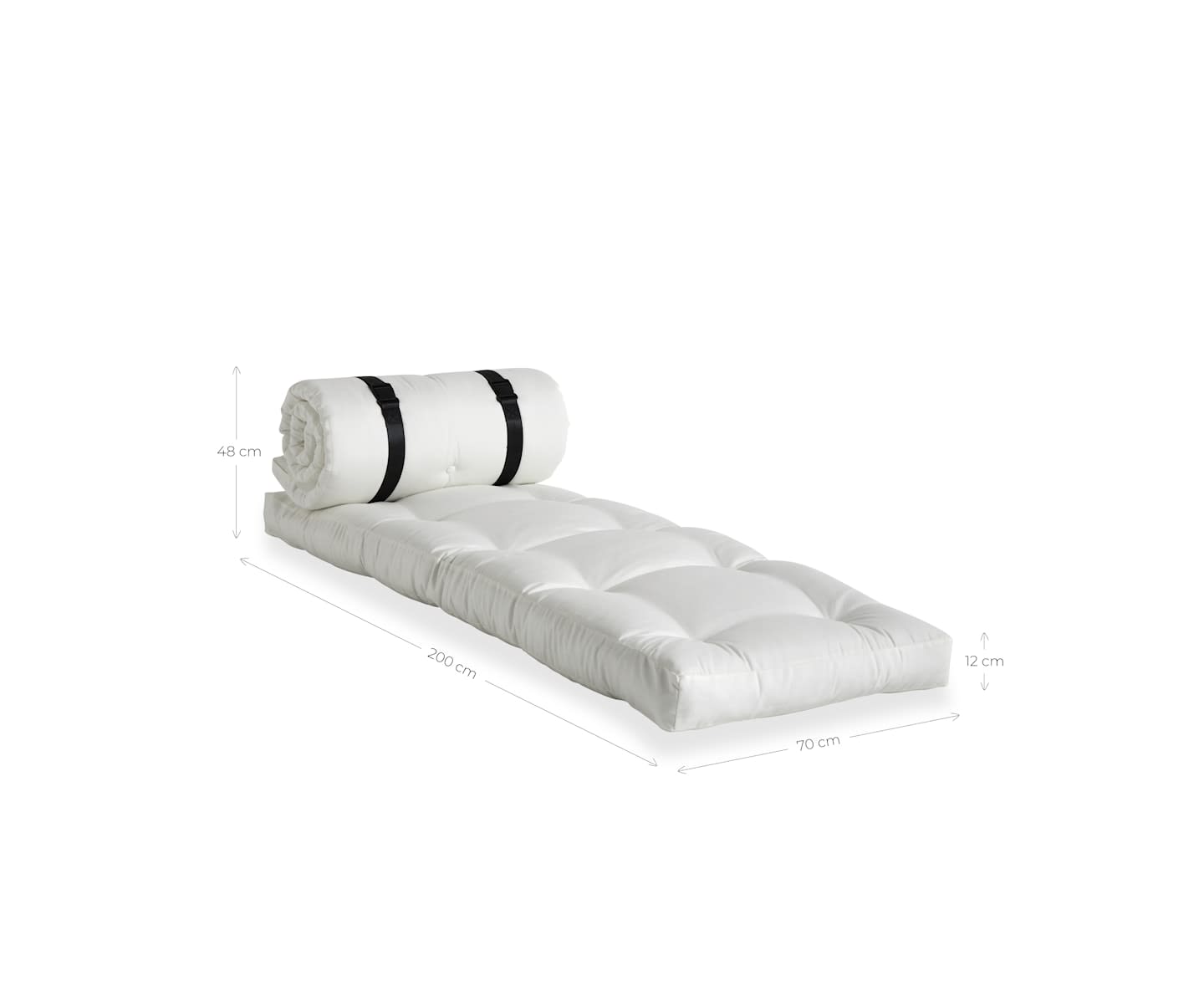 Karup Design Buckle-Up Outdoor Loungemadrass White