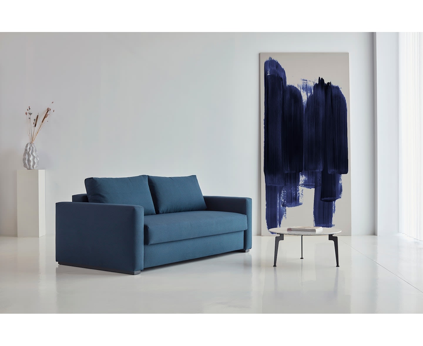 Innovation Living Cosial Bäddsoffa Argus Navy Blue 160x200