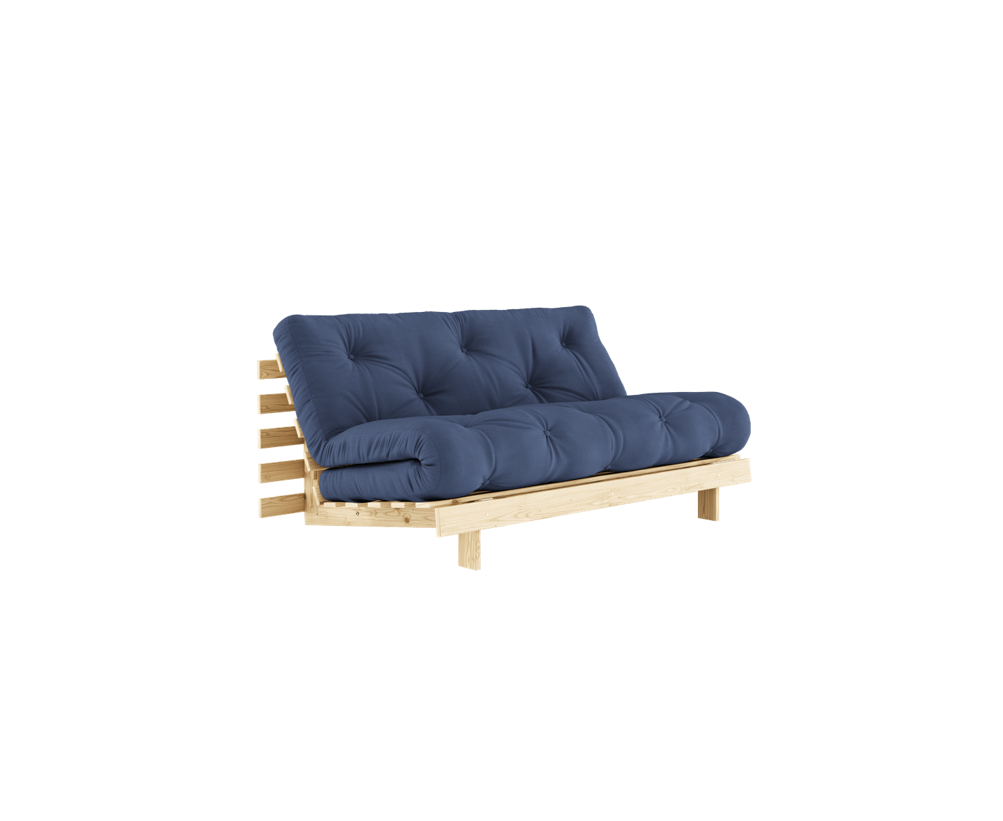 Karup Design Roots Bäddsoffa Natur/Navy 160cm