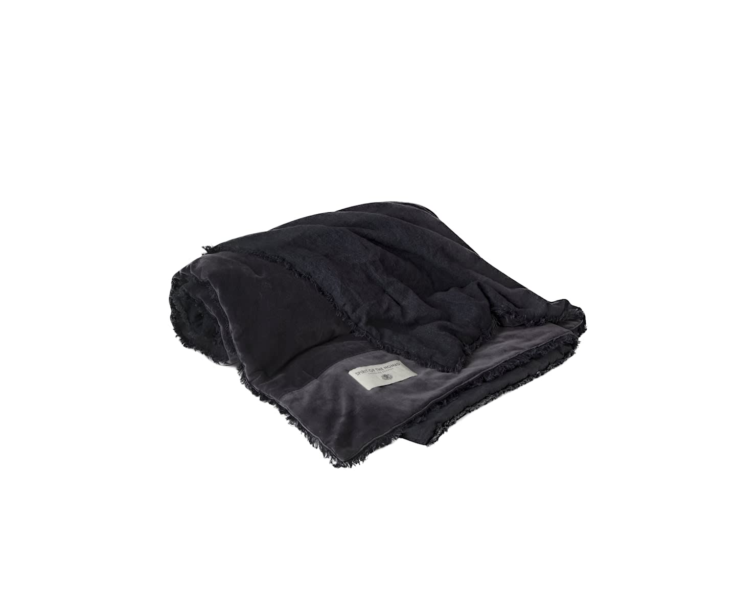 Spirit of the Nomad Nomad Tagesdecke Samt/Flachs Lava Grey 260x260