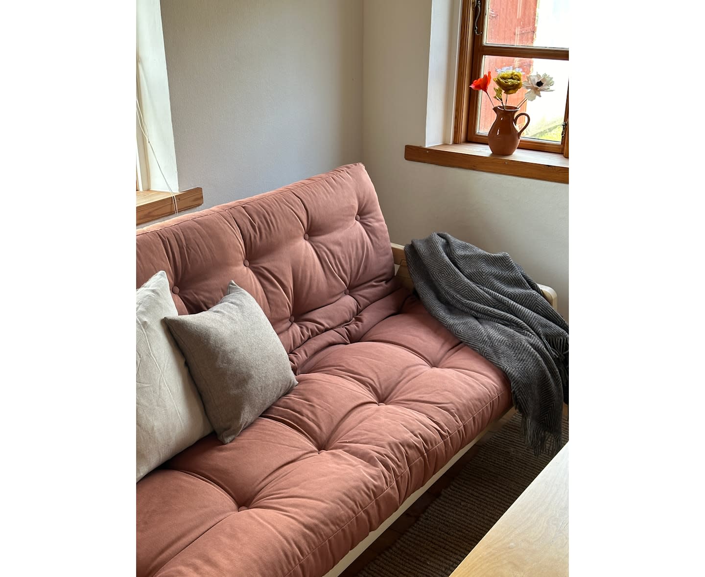 Karup Design Grab Bäddsoffa Natur/Linen 204cm